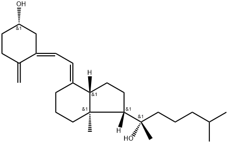 20-Hydroxyvitamin D3 Struktur