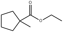 Ethyl 1-methylcyclopentane-1-carboxylate Struktur