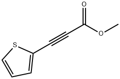 2-Propynoic acid, 3-(2-thienyl)-, methyl ester Struktur