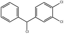 1,2-Dichloro-4-[chloro(phenyl)methyl]benzene Struktur