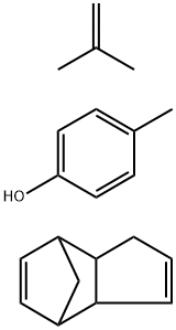 Poly(dicyclopentadiene-co-p-cresol) Struktur