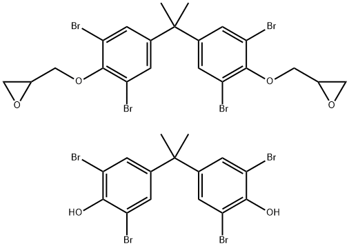 2,2'-[(1-Methylethylidene)bis[(dibromo-4,1-phenylene)oxymethylene]]bis[oxirane]-4,4'-(1-methylethylidene)bis[2,6-dibromophenol] copolymer