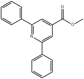 JR-9111, Methyl 2,6-diphenylpyridine-4-carboxylate, 97% Struktur