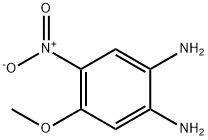 4-methoxy-5-nitrobenzene-1,2-diamine Struktur