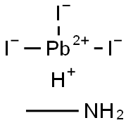 Perovskite CH3NH3PbI3 Powder Structure