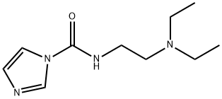 1H-Imidazole-1-carboxamide, N-[2-(diethylamino)ethyl]- Struktur