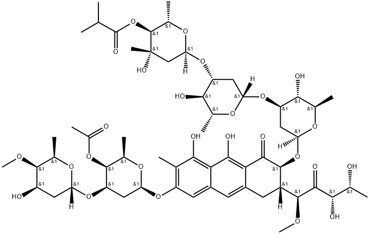 AburaMycin A, NSC 131187 Struktur