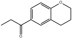 1-(3,4-dihydro-2H-1-benzopyran-6-yl)propan-1-one Struktur