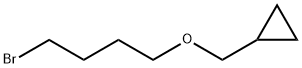 Cyclopropane, [(4-bromobutoxy)methyl]- Struktur