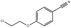 Benzonitrile, 4-(2-chloroethoxy)- Struktur