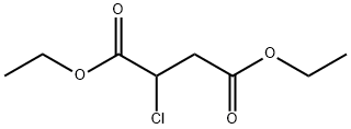 Butanedioic acid, 2-chloro-, 1,4-diethyl ester Struktur