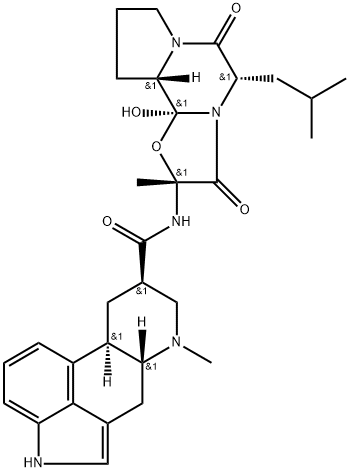 9,10-dihydroergosine Struktur