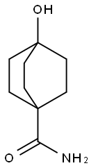 Bicyclo[2.2.2]octane-1-carboxamide, 4-hydroxy- Struktur