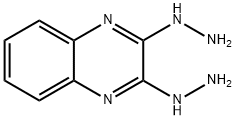 Quinoxaline, 2,3-dihydrazinyl- Struktur