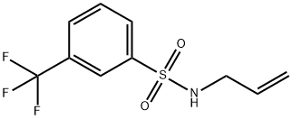 Benzenesulfonamide, N-2-propen-1-yl-3-(trifluoromethyl)- Struktur