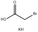 Acetic acid, bromo-, potassium salt (9CI) Struktur