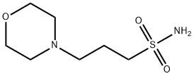 4-Morpholinepropanesulfonamide Struktur