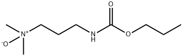 Carbamic acid, N-[3-(dimethyloxidoamino)propyl]-, propyl ester Struktur