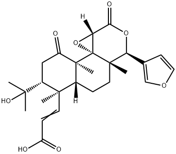 Obacunoic acid Struktur