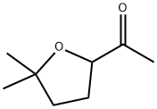 Ethanone, 1-(tetrahydro-5,5-dimethyl-2-furanyl)- Struktur