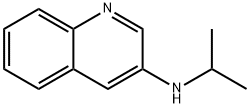 N-(propan-2-yl)quinolin-3-amine Struktur