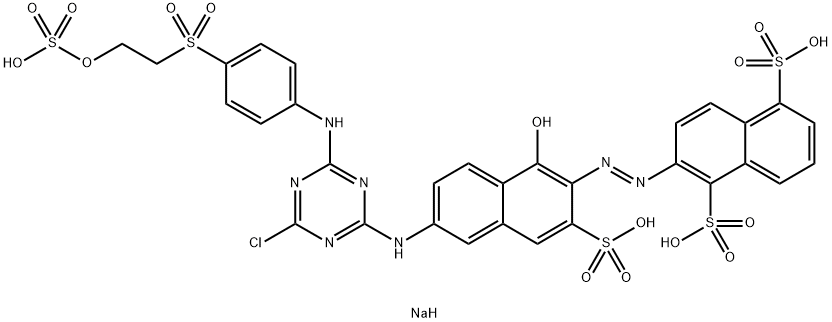 Reactive orange 122 Struktur