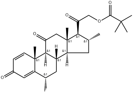 Fluocortolone Pivalate EP Impurity C Struktur