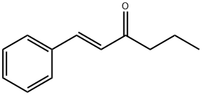 1-Hexen-3-one, 1-phenyl-, (1E)- Struktur