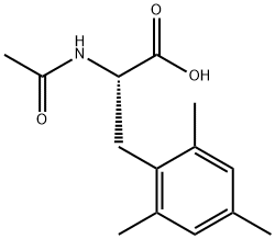 N-AC-DL-2,4,6-三甲基苯丙氨酸, 82317-70-2, 結構式