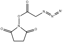 疊氮乙酸NHS酯 結(jié)構(gòu)式