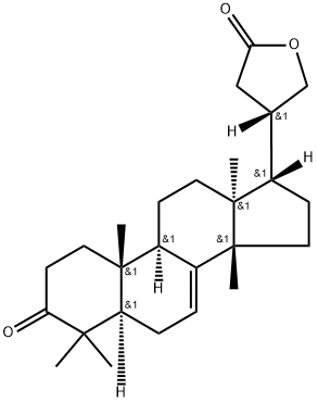 3-Oxo-24,25,26,27-
tetrartirucall-7-en-23,21-olide