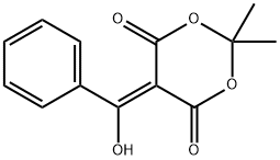 1,3-Dioxane-4,6-dione, 5-(hydroxyphenylmethylene)-2,2-dimethyl-