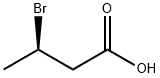 Butanoic acid, 3-bromo-, (3R)- Struktur