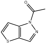 Ethanone, 1-(1H-thieno[3,2-c]pyrazol-1-yl)- Struktur