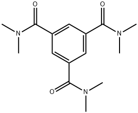 1,3,5-Benzenetricarboxamide, N1,N1,N3,N3,N5,N5-hexamethyl- Struktur