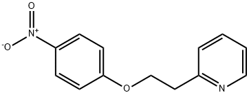 Pyridine, 2-[2-(4-nitrophenoxy)ethyl]- Struktur