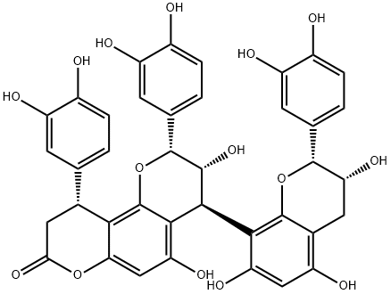 Cinchonain IIa Struktur