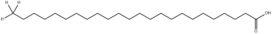 Lignoceric Acid-d3 Struktur