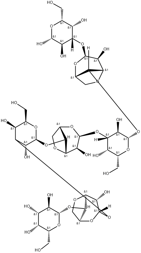 agaroheptose Struktur