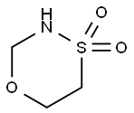 1,4,3-Oxathiazine, tetrahydro-, 4,4-dioxide Struktur