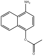 1-Naphthalenol, 4-amino-, 1-acetate Struktur