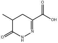 3-Pyridazinecarboxylic acid, 1,4,5,6-tetrahydro-5-methyl-6-oxo- Struktur