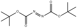 1,2-Diazenedicarboxylic acid, 1,2-bis(1,1-dimethylethyl) ester, (1E)- Struktur