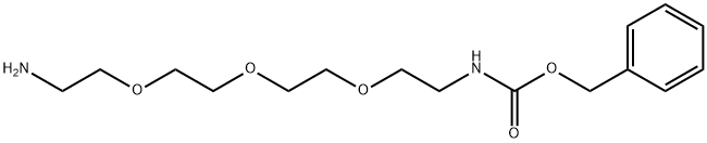 CbzNH-PEG3-CH2CH2NH2 Struktur