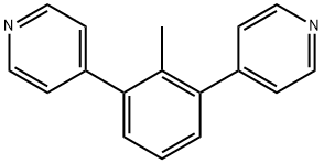 2,6-bis(4-pyridyl)toluene Struktur