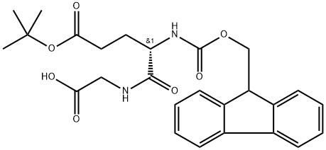 Fmoc-Glu(OtBu)-Gly-OH Struktur