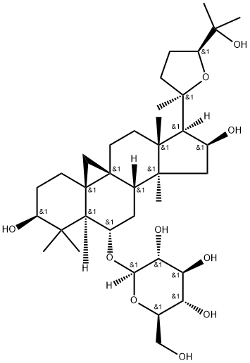 Cycloastragenol-6-O-β-D-glucoside Struktur