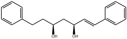 (3S,5S,E)-1,7-Diphenylhept-1-ene-3,5-diol Struktur