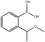 Boronic acid, B-[2-(1-methoxyethyl)phenyl]- Struktur