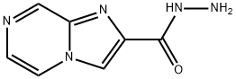 imidazo[1,2-a]pyrazine-2-carbohydrazide Struktur